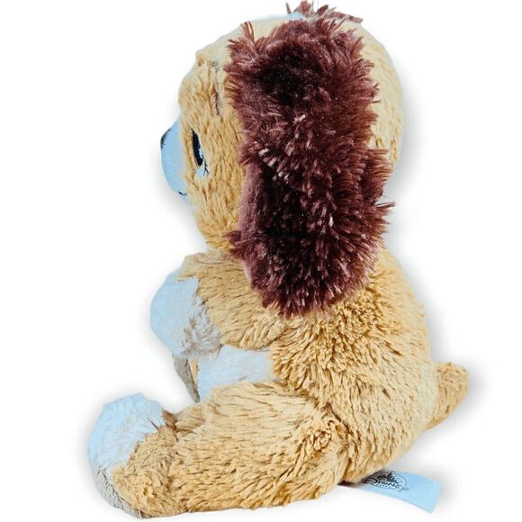 Disney Lady and the Tramp Plush Dog Stuffed Animal Brown Tan 10 Inch - Picture 2 of 9